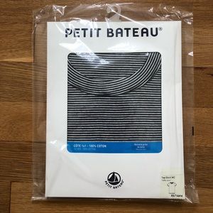 NEW Petit Bateau Women’s Crew Neck T-shirt